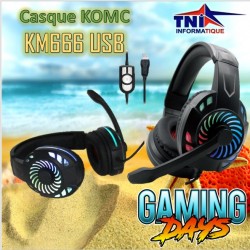 CASQUE USB KOMC B19