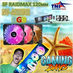 Ventilateur Raidmax RGB...