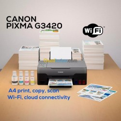 IMPRIMANTE CANON PIXMA MULTIFONCTION JET D'ENCRE G3420 A