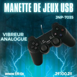 Manette de Jeux USB Vibreur...