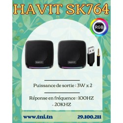 HAUT PARLEUR USB HAVIT...