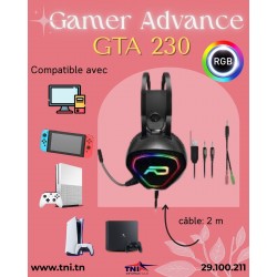 Casque Gamer Advance GTA...