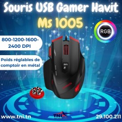 Souris USB Gamer Havit Ms 1005