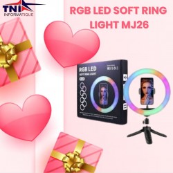 RGB LED SOFT RING LIGHT MJ26