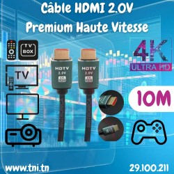 Câble HDMI 2.0V Premium...