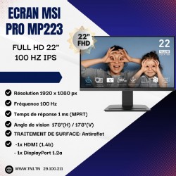 MSI PRO MP223 E2 22" Full...