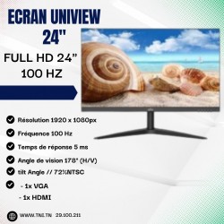 Ecran uniview 24 '' FHD ,...