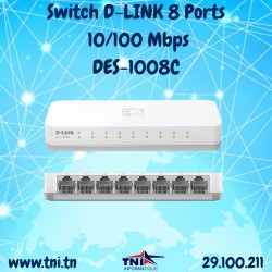 Switch D-LINK 8 Ports...