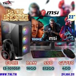 Pack Bronze PC MSI Gaming...