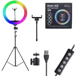 RGB LED SOFT RING LIGHT...