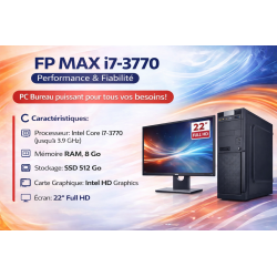PC de Bureau FP MAX i7-3770